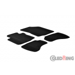 Original Gledring Passform Fußmatten Gummimatten 4 Tlg.+Fixing - Toyota Aygo 2005-2009